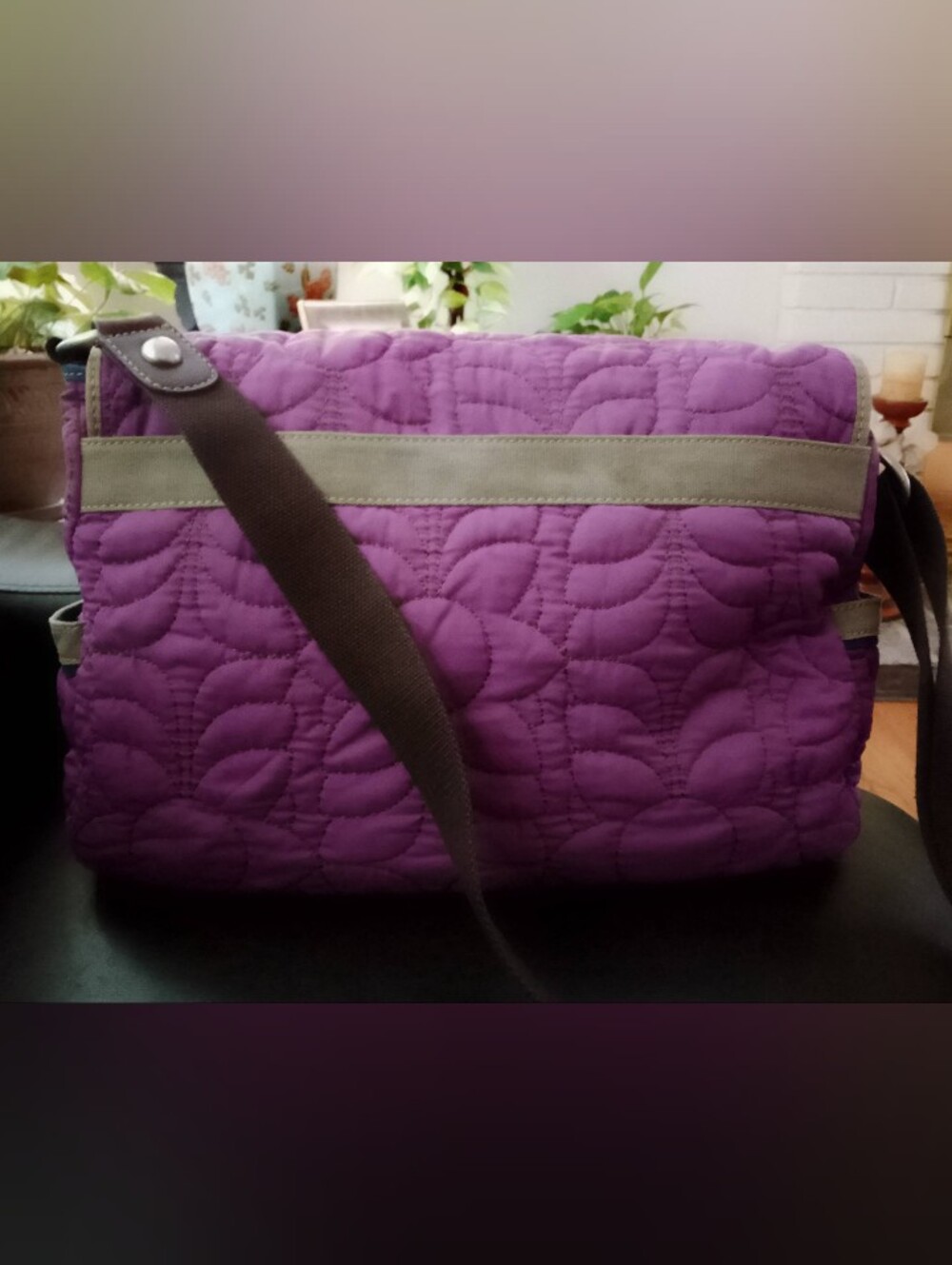 Fossil Quilted Messenger Bag - Picture 5 of 10